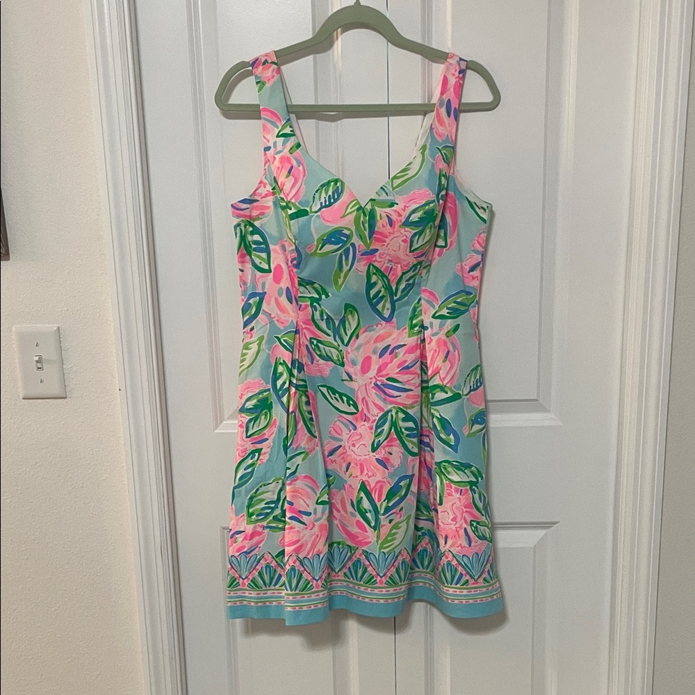 Lilly Pulitzer Floral Sleeveless Dress